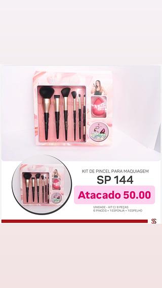 KIT DE PINCEL PARA MAQUIAGEM SABRNA SATO