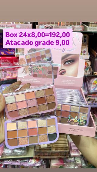 Paleta de sombras beijo de neve