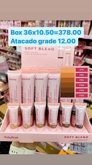 Base líquido soft blend ruby rose grupo 2