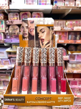 Batom líquido labial matte concept