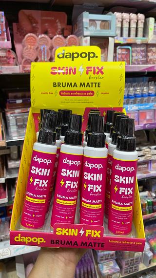 Skin fix bruma matte hidrate e refresca a pele dapop