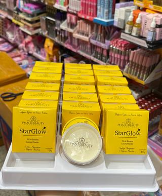 Star glow po de banana luxury powder phallebeauty