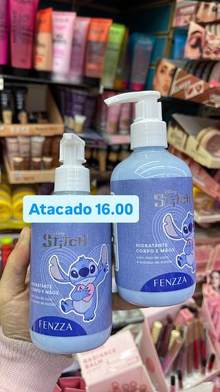 Hidratante para corpo e mãos stitch fenzza
