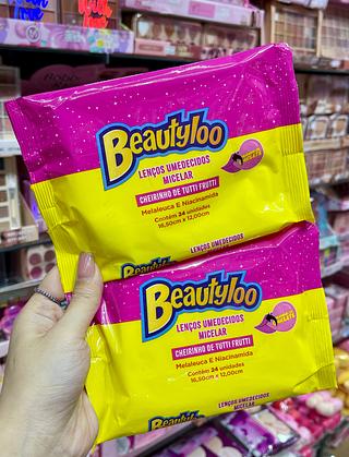Lenço umedecidos micelar cheirinho de tutti frutti beautyloo