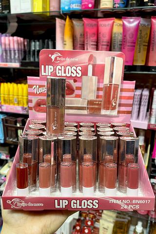 Lip gloss conerdai beijo de neve