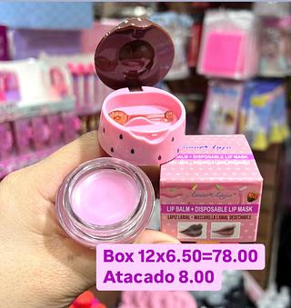 Lápis labial+mascara labial amor anjo
