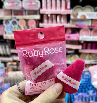 Tiny touch esponja de pó powder puff ruby Rose