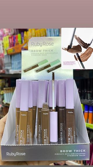 Máscara para sobrancelhas Brow thick ruby rose