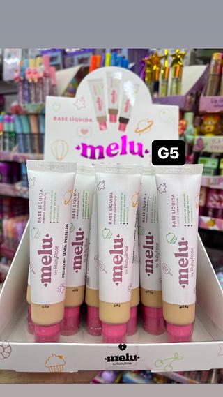 Base líquida melu ruby rose média cobertura C03/C04/MC50