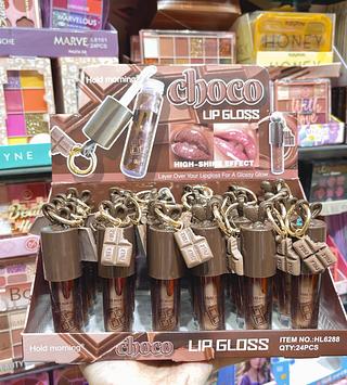 Lip gloss chaveiro chocolate hold morning