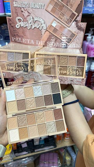 Paleta de sombras nude Sarah’s Beauty