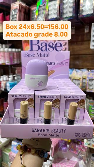 Base líquido matte Sarah’s Beauty