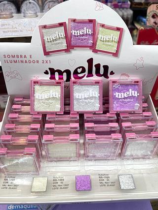 Sombra e iluminador 2 em 1 2x1 melu ruby rose