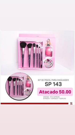 KIT DE PINCEL PARA MAQUIAGEM SABRNA SATO
