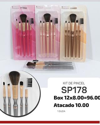 Kit pincel 5pç Sabrina sato