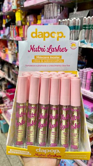 Máscara incolor para sabrancelhas nutui lashes dapop