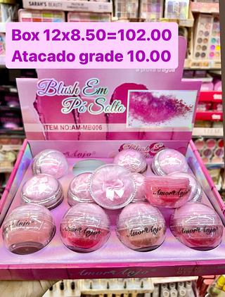 Blush em pó solto amor anjo