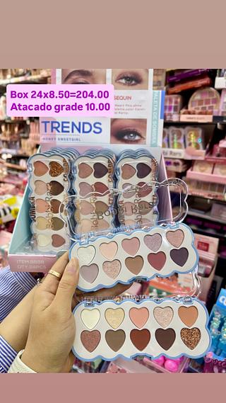 Paleta de sombra Trends bobbi rara honey sweetgirl