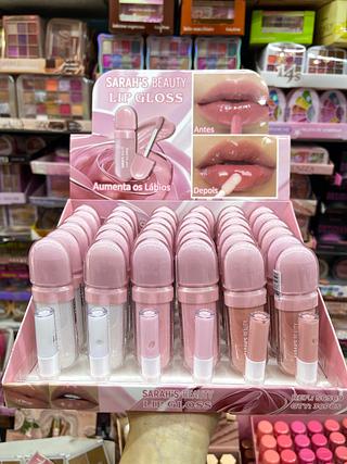 Lip gloss volume labial lip plumper aumenta lábios formato kiko Sarah’s Beauty