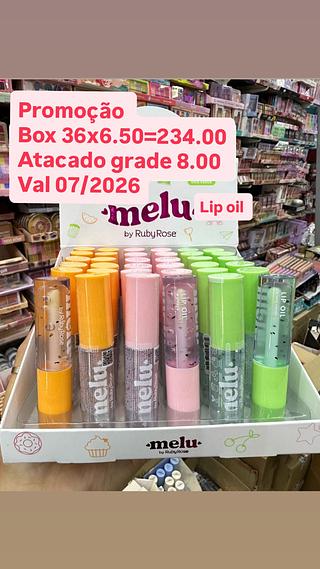 Lip oil liquido melu ruby Rose