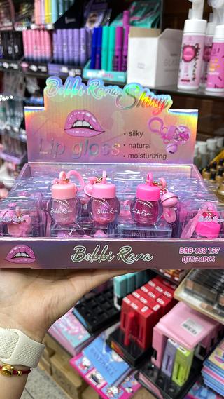 Lip gloss com chaveiro Bobbi rara