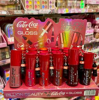 Lip gloss de Coca Cola Billion Beauty