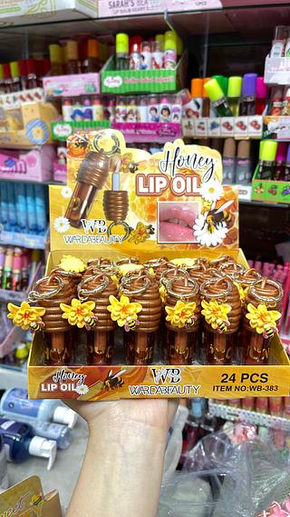 Lip oil chaveiro mel wardaauty
