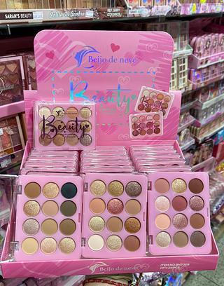 Paleta de sombras beauty beijo de neve