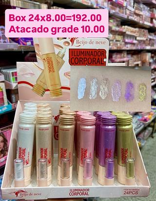 Iluminador corporal 43ml beijo de neve