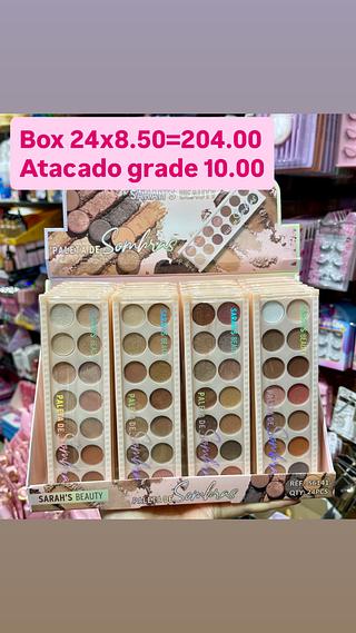 Paleta de sombras nude Sarah’s Beauty