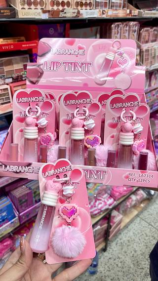 Kit gloss com chaveiro lil tint Labranche