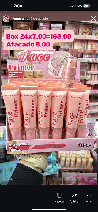 Primer facial amor anjo