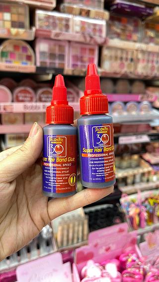 Cola pra cílios tufos super Hair Bond Glue salon pro 30seg