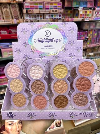 Paleta trio de iluminador my life