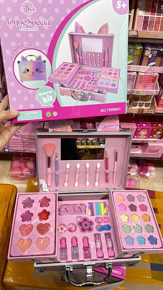Kit Maleta de c/ maquiagem estojo Toque special