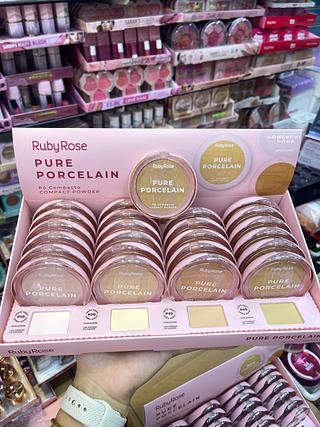 Po Compacto CLAROS pure Porcelain ruby rose linha rosa