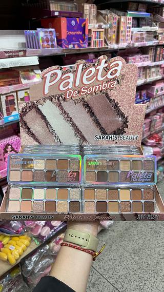 Paleta de sombras nude Sarahs Beauty
