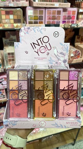 Paleta de sombra e blush my life