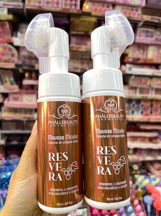 Mousse micelar resvera phallebeauty