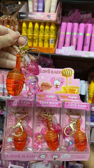 Kit labial Lip mágico &lip shine love rain