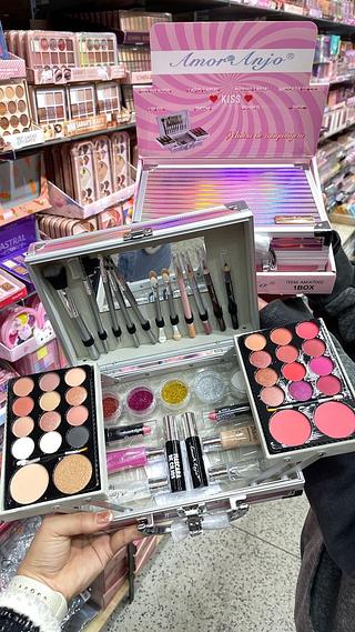 Maleta de maquiagem amor anjo