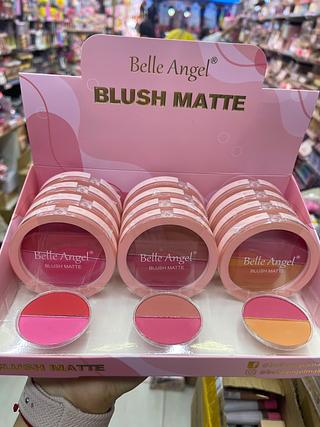 Blush duo matte compacto belle angel