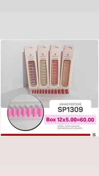 UNHAS POSTICAS COM 12PCS SABRNA SATO