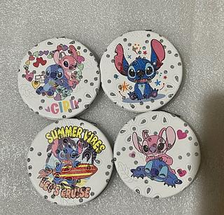 Espelho de bolsa stitch