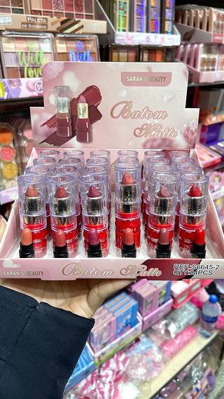 Batom bastão matte Sarah’s Beauty