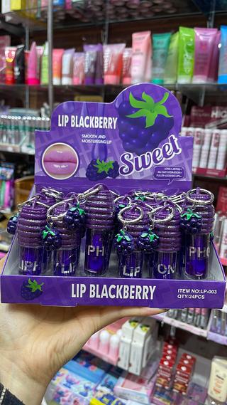 Lip blackberry uva com cheiro