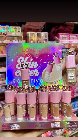 Corretivo líquido skin cauen love rain