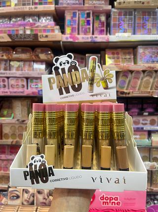 Corretivo líquido no panda Vivai