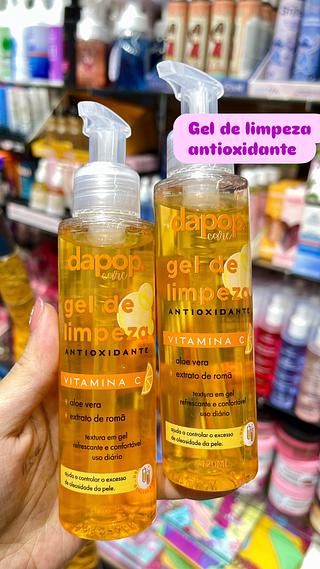 Gel de limpeza antioxidante dapop