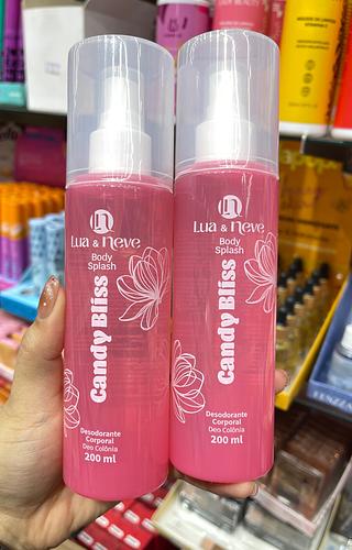 Body splash candy bliss lua e neve desodorante corporal colônia
